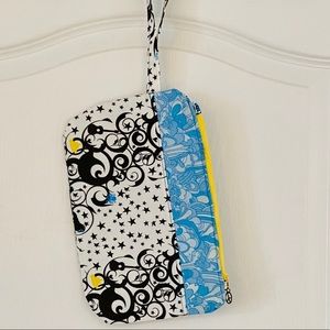 One of a kind handmade Beatles Large Wristlet